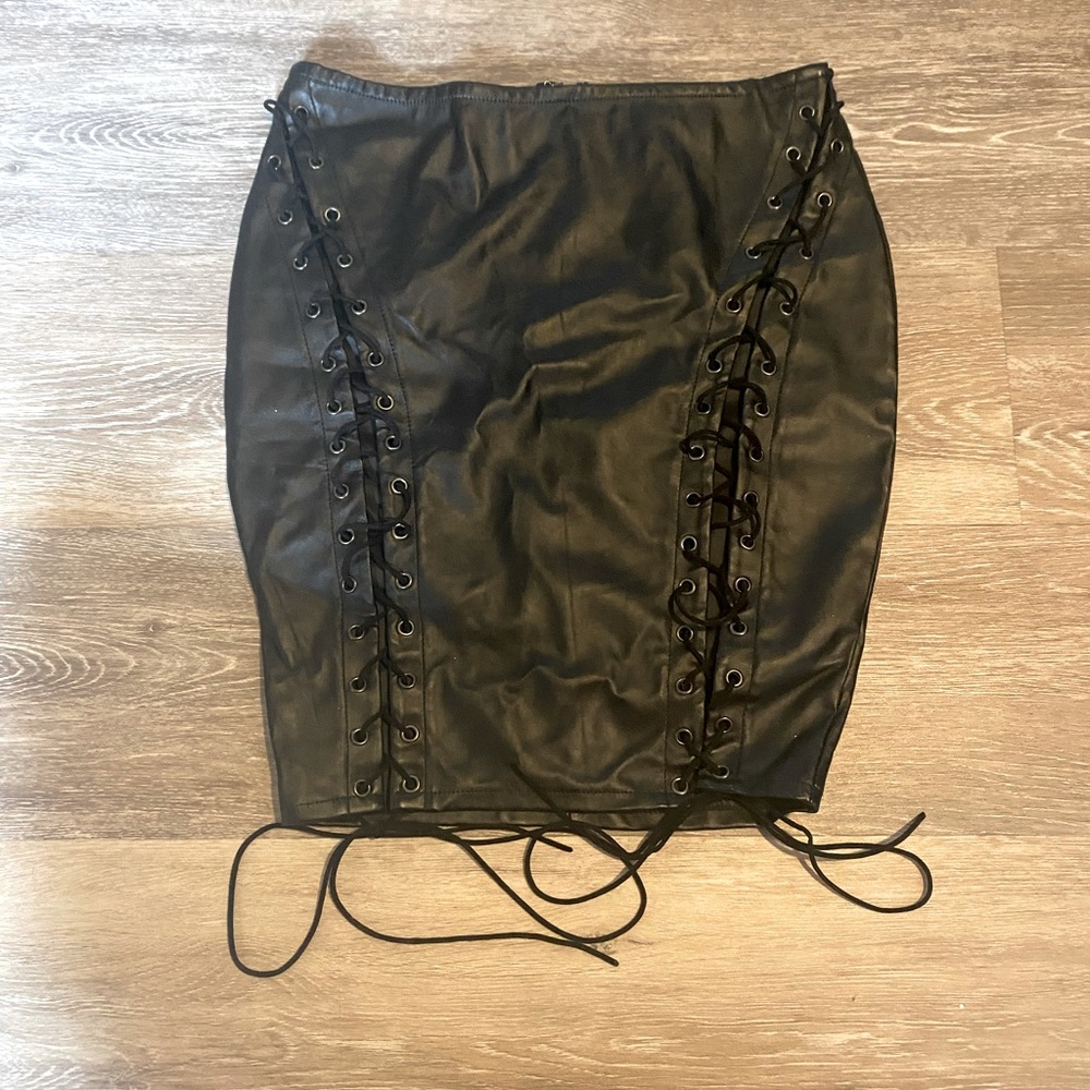 Leather Skirt